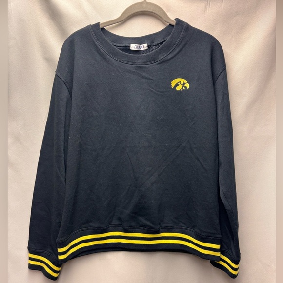 Nuyu Tops - NUYU Iowa Hawkeyes Sweatshirt with mesh back Size Large